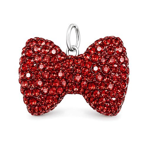 Strawberry Bow Pet Necklace, Red Rhinestone Style Charm Collar Jewelry, Pearl Style Bead Cat Dog Necklace, Fruit Charm Pet Accessory