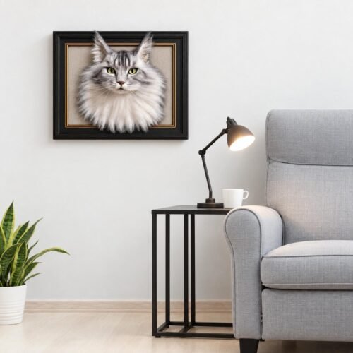 Custom Framed Pet Face Portrait, Needle Felted Wool Sculpture, Memorial Keepsake
