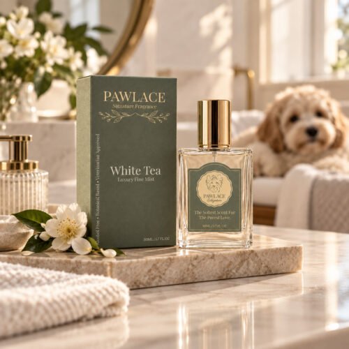 Pawlace White Tea Luxury Pet Mist for Dogs, Signature Fragrance, 1.7 fl oz (50 mL)