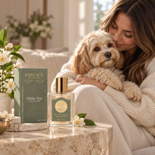 Pawlace White Tea Luxury Pet Mist for Dogs, Signature Fragrance, 1.7 fl oz (50 mL)